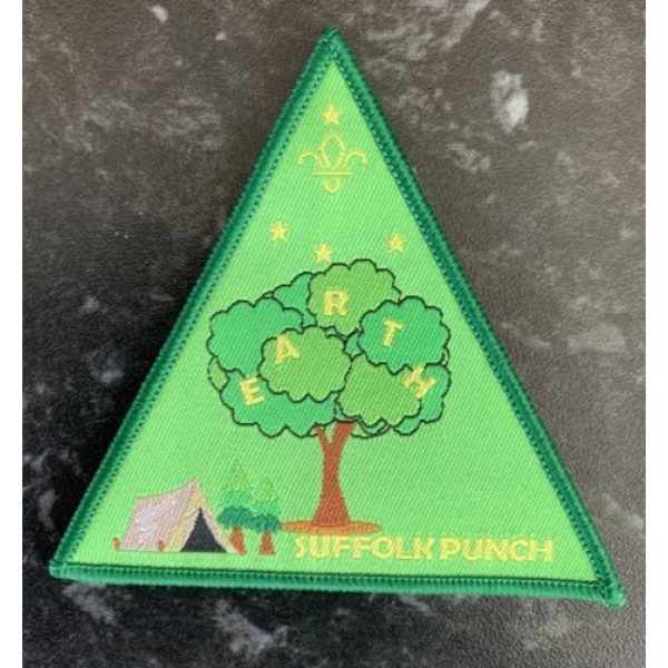 Suffolk Punch Earth Badge
